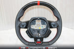 IMS lamborghini Huracan carbon fiber steering wheel.